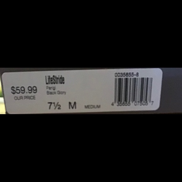 Life Stride Black shiny pumps. NIB - Picture 8 of 8